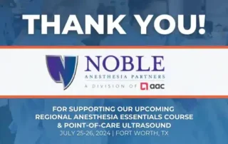 Noble Anesthesia Partners.