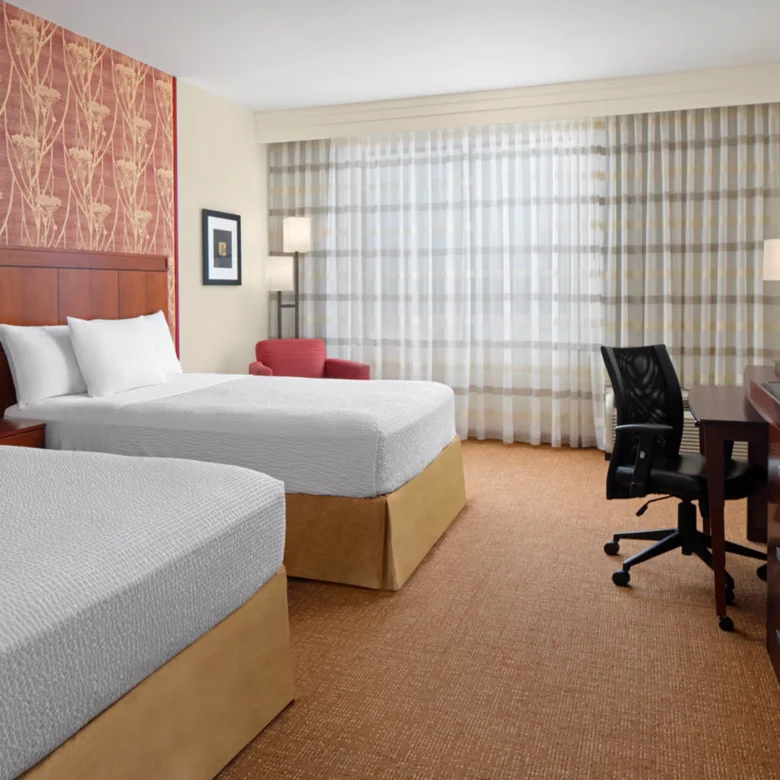 Hotel room example at a hotel you may need to book.