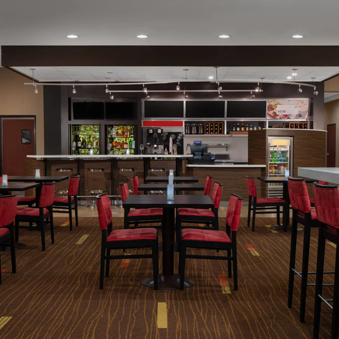 Hotel lounge example at a hotel you may need to book.