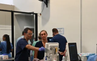 Innovative training center for Maverick Medical.