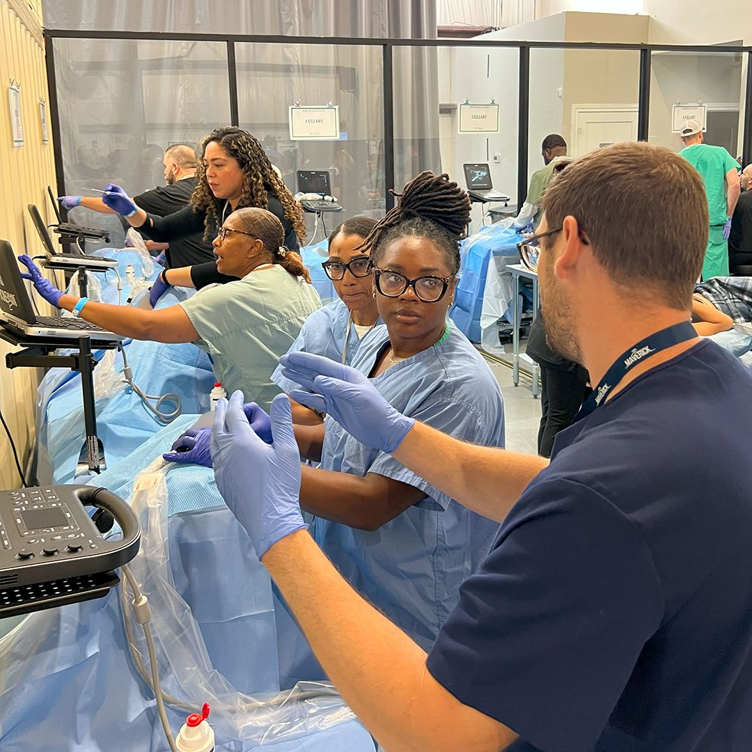 Maverick Medical Regional Anesthesia course at in location lab.
