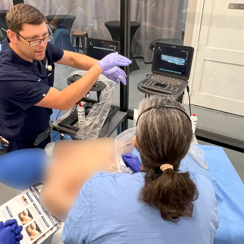Maverick Medical Mastering Regional Anesthesia Techniques at in location lab.