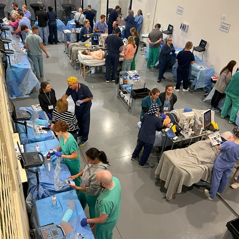 Maverick Medical Mastering Regional Anesthesia Techniques at in location lab.