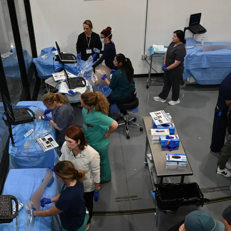 Maverick Medical Mastering Regional Anesthesia Techniques at in location lab.