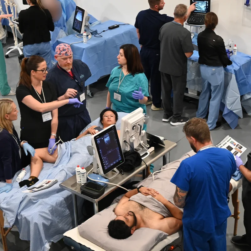 Maverick Medical Mastering Regional Anesthesia Techniques at in location lab.