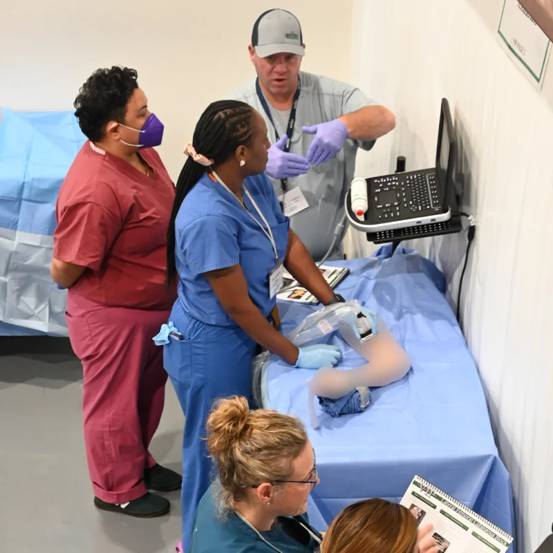 Maverick Medical Mastering Regional Anesthesia Techniques at in location lab.