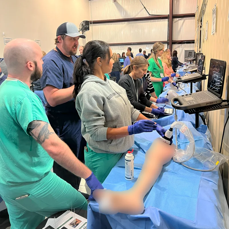 Maverick Medical Mastering Regional Anesthesia Techniques at in location lab.