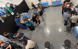 Maverick Medical Point of Care Ultrasound at in location lab.