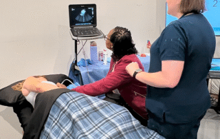Maverick Medical Point of Care Ultrasound at in location lab.