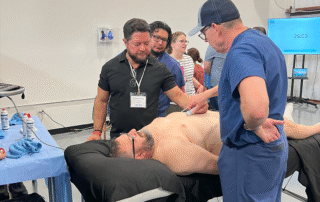 Maverick Medical Point of Care Ultrasound at in location lab.