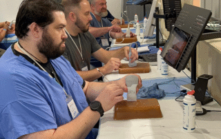 Maverick Medical Point of Care Ultrasound at in location lab.