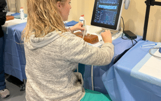 Maverick Medical Point of Care Ultrasound at in location lab.