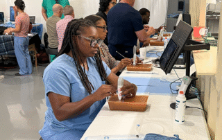 Maverick Medical Point of Care Ultrasound at in location lab.