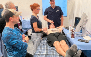 Maverick Medical Point of Care Ultrasound at in location lab.